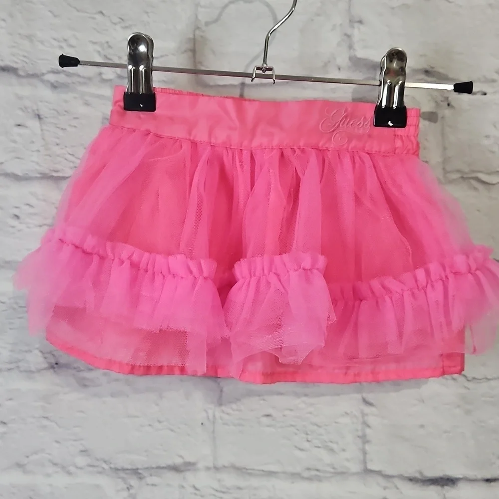 Guess Pink Tulle Skirt for Kids